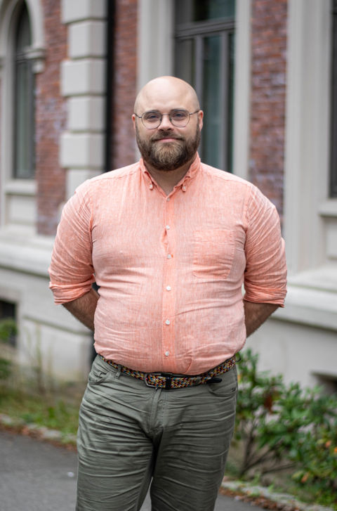 en person med briller