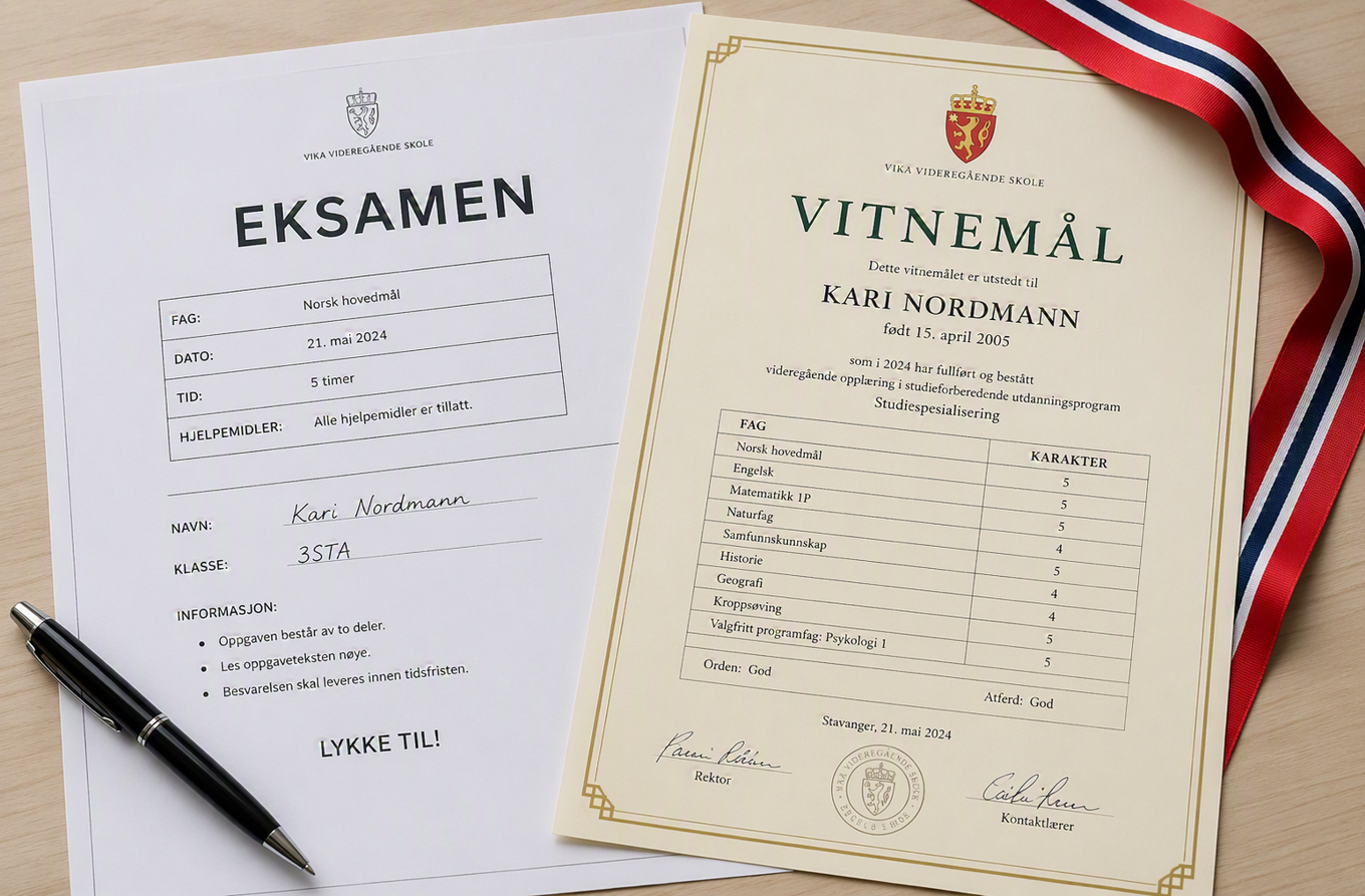 Tekst, brev