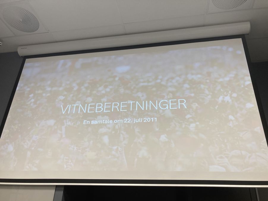 en skjerm med tekst på