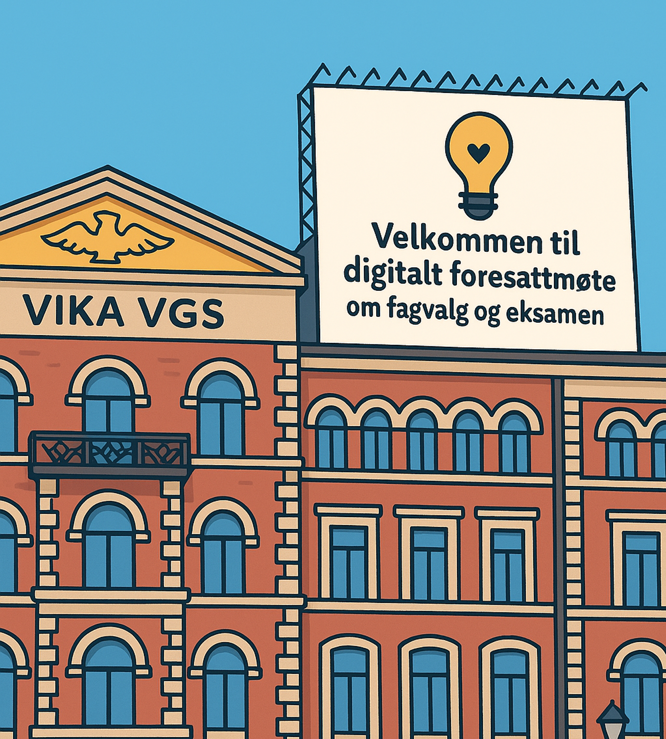 et skilt på en bygning