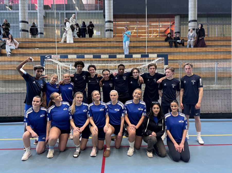 Bilde av Vikaelevene på futsalturneringen