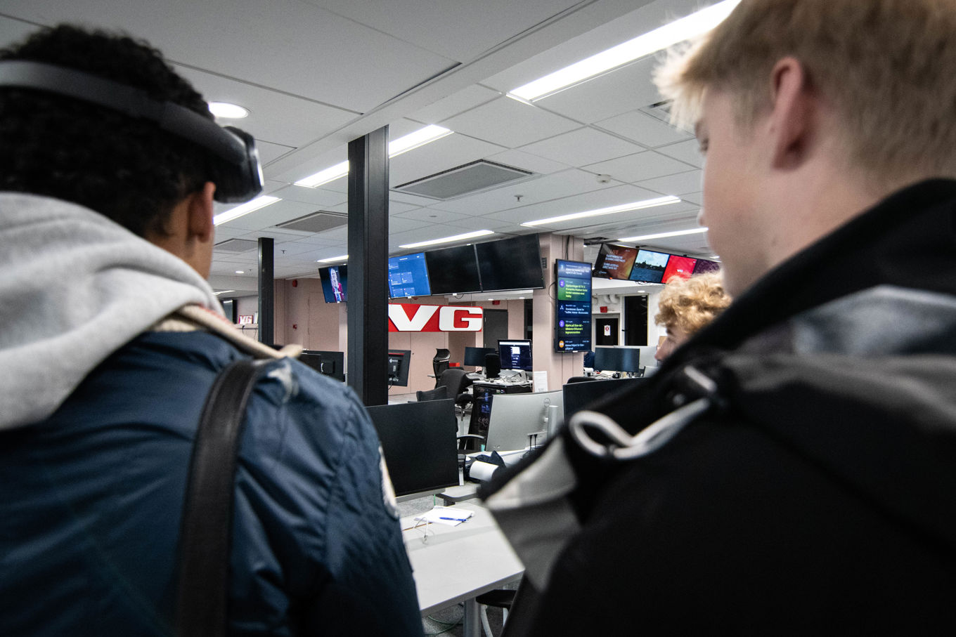 Foto: Cesar Clavijo MIK2 på VG-besøk