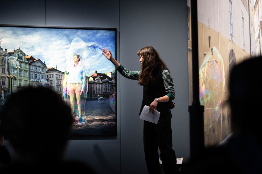 Foto: Cesar Clavijo Nobels pedagog foreleser om ekkokammer