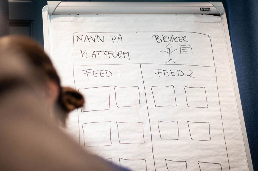 Foto: Cesar Clavijo Elev jobber med ulike plattformer